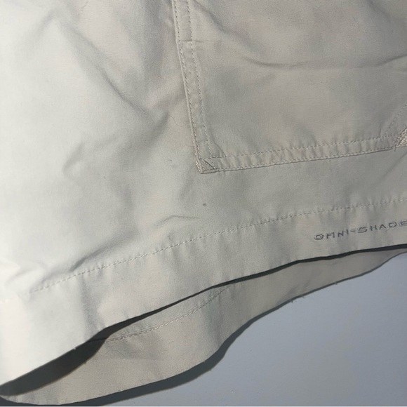 Columbia PFG Permit II Fishing Shorts Men's Size 36 Beige 6” Inseam Cargo - Picture 5 of 10